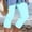 Mint Green, variant on Tqcoqu Women's Capri Pants High Waist Workout Leggings Summer Yoga Cropped Pants Tights Casual Pants,Mint Green,Women's M-XXXXL