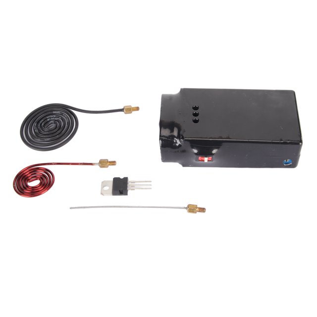 Bobina EMP Probador de pulso electromagnético Pequeña caja negra Cerradura inteligente Dedo Detector de bloqueo en forma de V Enchufe de EE. UU. 100-240 V Frecuencia dual