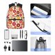 thumbnail image 4 of Balery Donut Mochila para Mujeres y Hombres, Mochila Ligera Casual para Viajes, Mochila Clásica Básica para la Universidad, 4 of 6