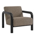thumbnail image 2 of Modway Sereno Boucle Accent Chair in Earth Black by Modway, 2 of 9