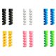 thumbnail image 3 of Spiral Data Line Protector, 2-Pack Silicone Cable Saver - Black, 3 of 5