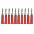 thumbnail image 2 of 20Pcs Banana Connector 4mm Copper Contact Cross Cable Wire Plug Set Kit for SpeakerRed, 2 of 14