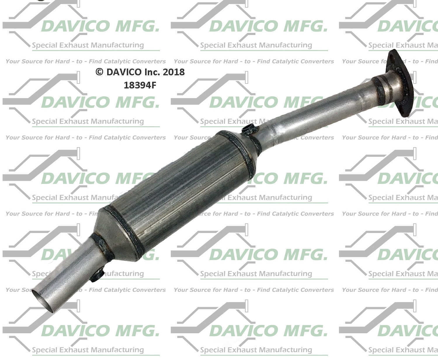 Davico Mfg 18394F Direct-Fit Catalytic Converter