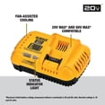 thumbnail image 2 of Cargador DEWALT FLEXVOLT de carga rápida de 20 V MAX (DCB118), 2 of 4