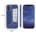 thumbnail image 1 of Glass Back Phone Covers with Solid Color Full Rugged Bumper Anti-Slip Design for Iphone 7P/8P/7/8/XS Max/XR/X/XS, 1 of 3