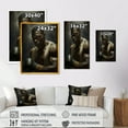thumbnail image 4 of Designart Wrestling Man Canvas Wall Art, 4 of 5