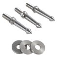 thumbnail image 6 of 3Pcs/pack Stainless Steel Tripod Foot Spikes Enhances Stability 3/8Inch Thread Tripod Leg Stabilizers 80mm Length, 6 of 9