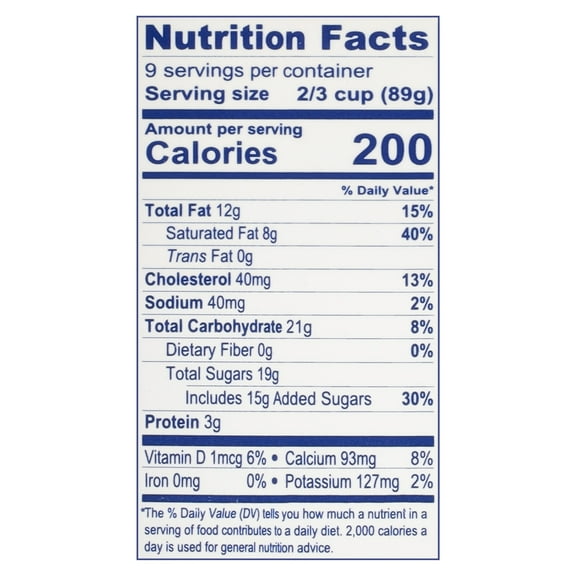 Aldens Organic Old Fashioned Vanilla Ice Cream, 48 Fluid Ounce -- 3 per case.