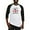 Black/White, variant on CafePress - England Soccer Baseball Jersey - Cotton Baseball Jersey, 3/4 Raglan Sleeve Shirt