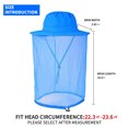 thumbnail image 3 of Fishing Hat Sun Protection Hat Mosquito Head Net for Outdoors Bucket Hat with Hidden Net Mesh, 3 of 7