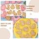 thumbnail image 2 of WORGEOUS 1 Juego de moldes de plástico para galletas con forma de Animal, moldes para hornear, sellos reutilizables para galletas, cortadores de galletas, 2 of 8