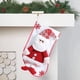 thumbnail image 4 of Knitted Christmas Stockings With Santa Claus And Snowman Designs Red Gift Bags Ideal For Christmas Tree Hanging Decoration, 4 of 6