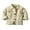 a-Beige315109, variant on FINALGANG Girls Kids Denim Jacket Solid Color Relaxed Fit Coat Long Sleeve Button Front Collared Jacket For Casual Daily Outdoor Wear Cozy Outerwear
