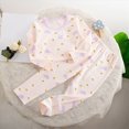 thumbnail image 2 of NOLDARES Toddler Baby Boys Fall Clothes Set Stripe Embroidery Long Sleeve Sweatshirt Pullover Tops & Pants Outfits Size:9-10 Y,Purple, 2 of 7