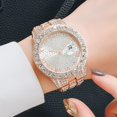 thumbnail image 4 of Luxurious Full Diamond Steel Strip Ms Quartz Analog Watch Diamond Watch, 4 of 5
