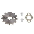 thumbnail image 3 of jiaping 2xTooth Front Engine Sprocket for SDG 110cc 125cc Dirt Bike ATV 420-13T-17mm , Black, 2 Pcs, 3 of 8