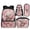Cherry Blossom Koala, variant on Yspwyqan Galaxy Axolotl Backpack Set with Lunch Box Pencil Case for Girls, 17 Inch Double Zipper Lightweight School Bags Fits 14" Laptop for School Travel Hiking