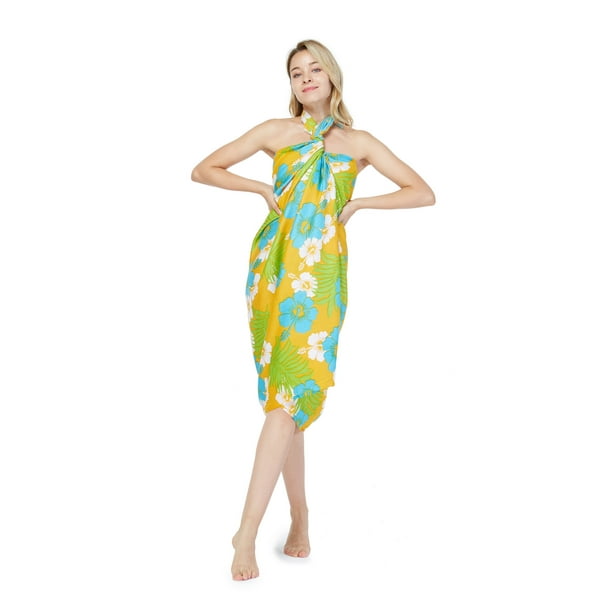 Hawaii Hangover Hawaii Sarong Dress Swim Cover up Beach Wear in