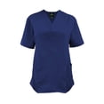 thumbnail image 3 of ACTIVE UNIFORMS Women Scrub Set Medical Scrub Top and Pants (Navy Blue, X-Small), 3 of 5