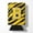 Black, variant on Carolines Treasures CJ1026-BCC Letter B Initial Monogram - Tiger Stripe - Black Gold Can Or Bottle Hugger