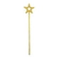 thumbnail image 1 of Varita mágica para niños, varita de estrella de 13 pulgadas de plata dorada, varita de Ángel de princesa de hadas, varitas para niñas, disfraz, fiesta de cumpleaños, bodaOroPorcelana Deng Xun unisex, 1 of 2