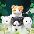thumbnail image 6 of Plush Toy Electronic Cat That Move and Meow WalikingLifelike Interactive Toy Pet Stuffed Kitten Suitable for Girls and Children British Sprint Cat, 6 of 6