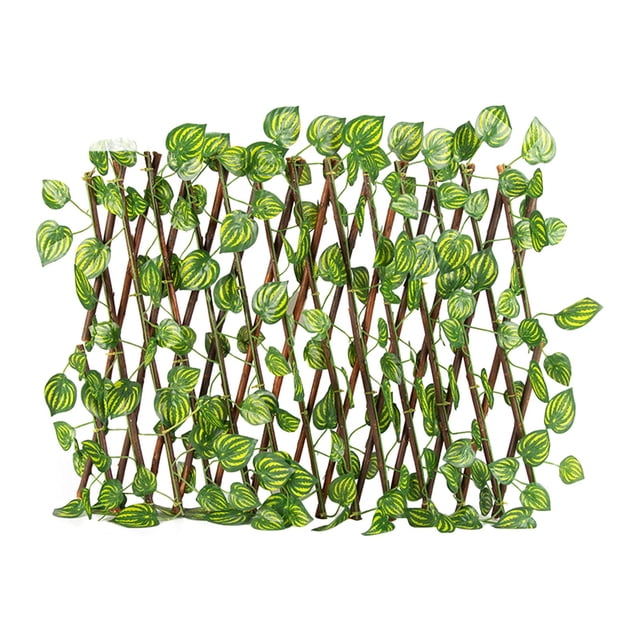 Pompotops Clôture Extensible Clôture Rétractable, Clôture pour Plantes de Jardin Artificielles Protégée Liquidation