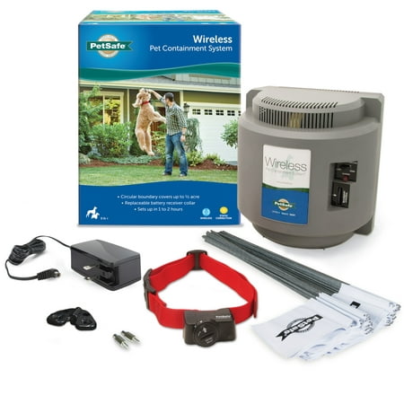 UPC 729849100824 product image for PetSafe Wireless Fence Pet Containment System for Dogs +8 lb., Covers up to 1/2  | upcitemdb.com