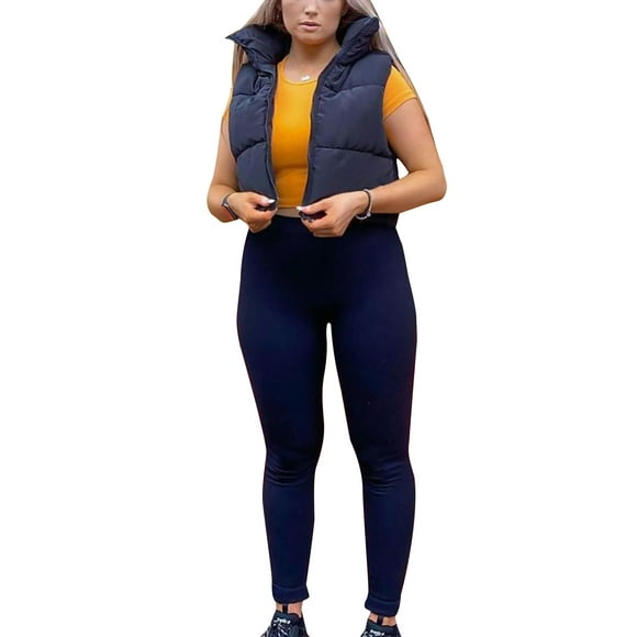 Txlixc Chaleco de invierno para mujer Txlixc moda