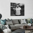 thumbnail image 3 of Football Player Jimmy Garoppolo Posters Wall Art Picture Painting Poster Canvas Print Posters Artworks Bedroom Living Room Decor 24x24inch(60x60cm), 3 of 5