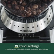 Cuisinart Supreme Grind 32 Cup Electric Burr Coffee Grinder, Stainless Steel