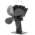 thumbnail image 3 of Log Burners Fan,4 Blade Mute Heat Fireplace Fan Blade Stove Fan High-End Performance, 3 of 8