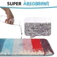 thumbnail image 2 of 31.5 19.7 Alfombra De Baño Juego De 2 Alfombras De Baño Antideslizantes Lavables A Máquina Absorbentes Alfombras De Baño Coloridas De Microfibra Suave De Lujo para Baño Cocina Y Dormitorio,15., 2 of 4