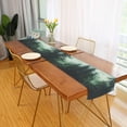 thumbnail image 2 of Yayeee Table Runner 70 inches Long Home Kitchen Dinning Party Decoration, Green Forest, 2 of 7