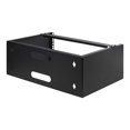thumbnail image 2 of StarTech.com 4U Wall Mount Rack, 19 Pouces Wall Mount Network Rack, 13.78 Pouces Deep (Low Profile), Wall Mounting Patch Panel Bracket for Network Switches, IT Equipment, 44lb (20kg) Capacity 4U - Équipement de Réseau Rack (WALLMOUNT4) - Support de Montage pour Appareil Réseau - Montable au Mur - - - 19 Pouces, 2 of 4