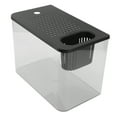 thumbnail image 1 of Miniature Design Small Fish Tank Transparent Plastic  Protective Lid Clear Aesthetic Betta Fish Desktop Aquarium for Goldfish DIY Opportunity, 1 of 7