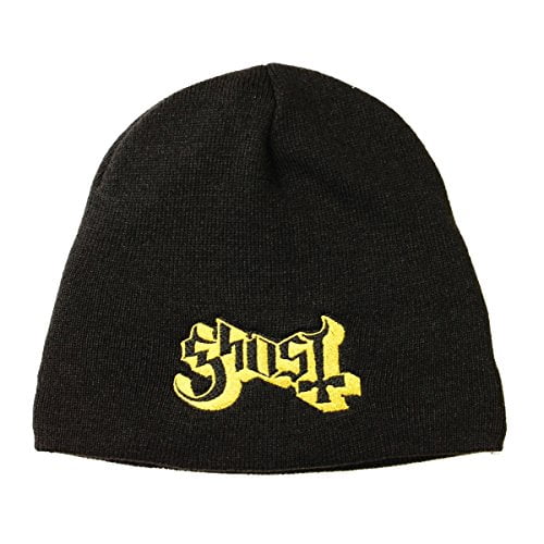 Razmataz Ghost Knit Beanie Cap, Black, One Size, 1 Count