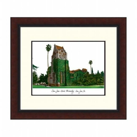 San Jose State University Legacy Alumnus Framed Lithograph