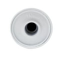 thumbnail image 5 of Westbrass D310-50 5-1/2" Reach Brass Wall Mount Tub Spout, Powder Coat White, 5 of 7