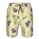 thumbnail image 3 of Fotbe Green And Purple Grapes Trajes de Baño Estampados para Hombre, Shorts de Verano de Secado Rápido, Ropa de Playa, Bañadores-X-Large, 3 of 6