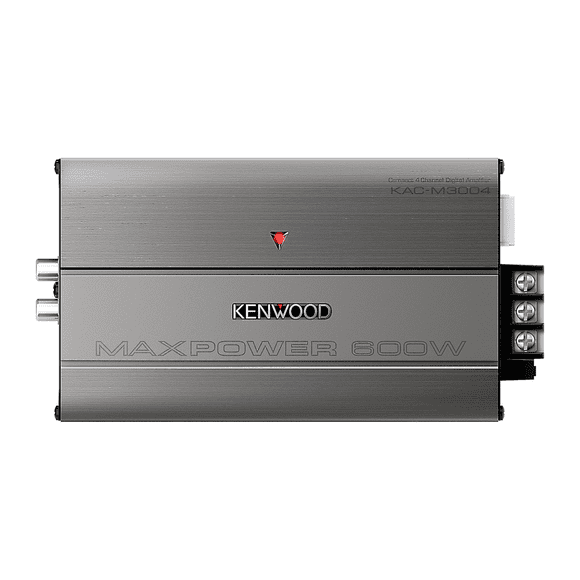 Kenwood KAC-M3004 Compact 4-Channel Digital Amplifier