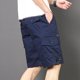 thumbnail image 5 of Pantalones Cortos para Hombre con Bolsillos con Cremallera Bolsillos Múltiples Pantalones Cortos de Longitud de Rodilla de Algodón, Cinturón Incluido Pantalones de Trabajo Al Aire Libre, 5 of 7