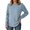 Light Blue, variant on Stylish Pullover Sweater for Women – Long Sleeve Crewneck Tunic Top, Fall Winter 2025 Trendy Fashion Outfit, Plus Size Available