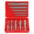 thumbnail image 1 of 10 Piezas de Extractor de Tuercas de Alambre Roto, Tornillo de Guillotina, Broca para Quitar Alambre Deslizante, Juego de Herramientas para Extraer Dientes Gruesos, 1 of 5