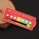 thumbnail image 3 of Broche Esmaltado My Social Battery 7 Moods Lapel Pins () Rosa, 3 of 6