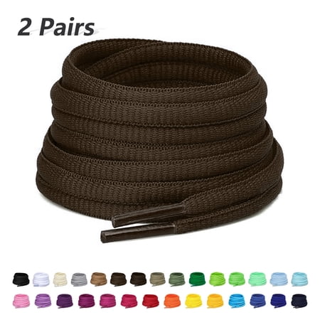 2 Pair Sneaker Shoe Laces for Men's Casual Comfort Cross Trainer Women's Commit Trainer Athletic Running Shoe