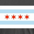 thumbnail image 3 of CafePress - Chicago Flag T Shirt - Mens Comfort Colors Shirt, 3 of 5