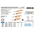 thumbnail image 1 of Tubo de cobre flexible, 1/4', rollo de 15 metros Foset Tubo de cobre flexible, 1/4', rollo de 15 metros, 1 of 1