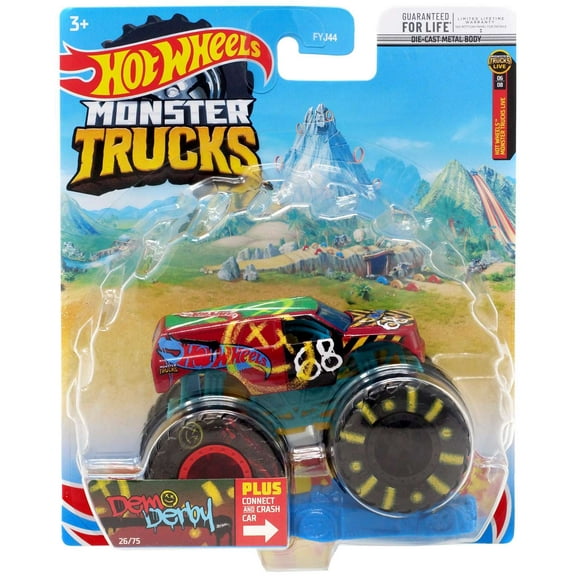 Hot Wheels Monster Trucks LIVE Dem Derby Diecast Car