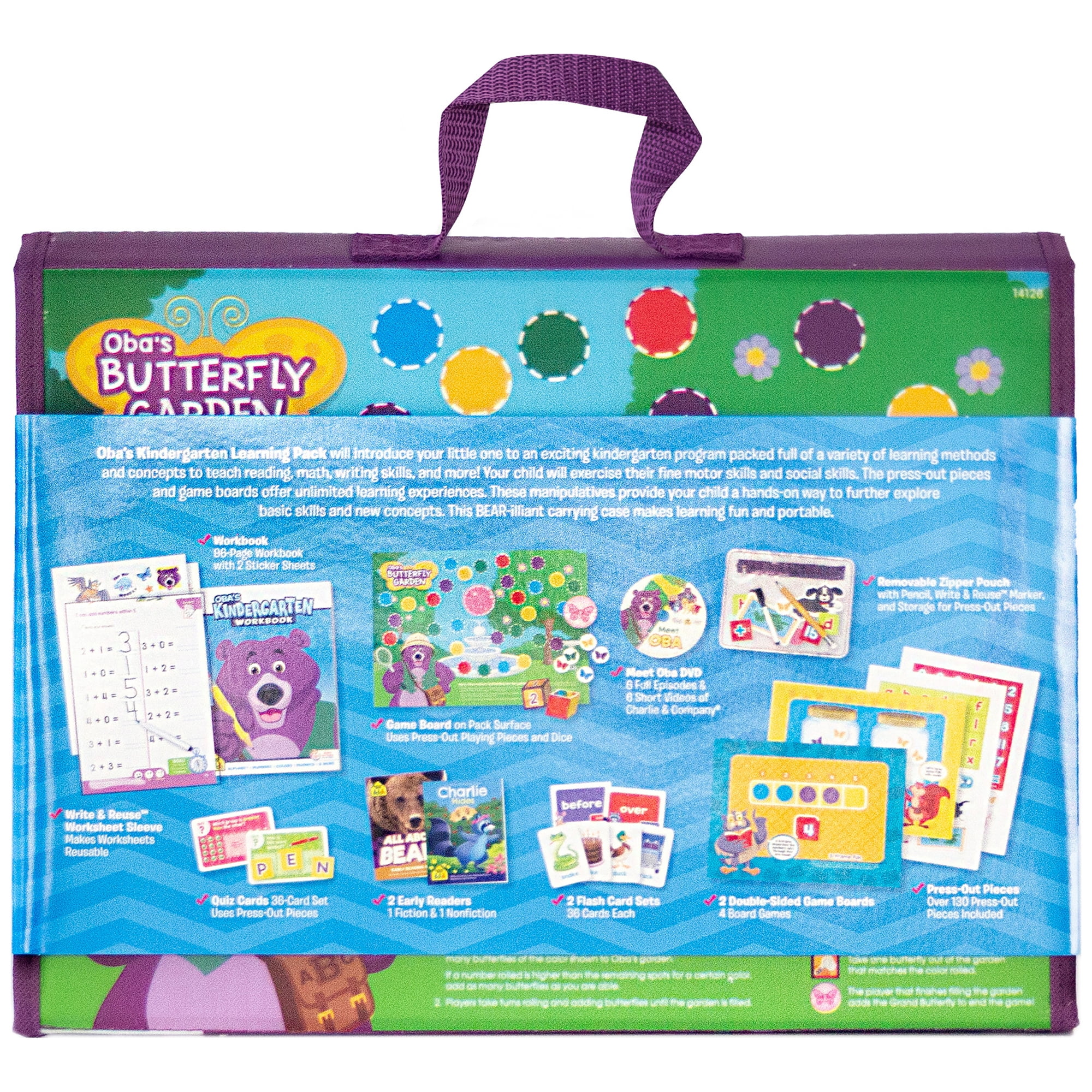 School Zone Oba's Kindergarten Learning Pack